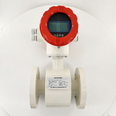 Dn1600 إدخال مياه الصرف الصحي مقياس التدفق الكهرومغناطيسي 2 بوصة 4800e الكربون
