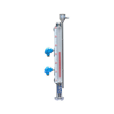 أداة قياس الوقود الإلكترونية المغناطيسية 4-20mA قياس مستوى خزان المياه النفط